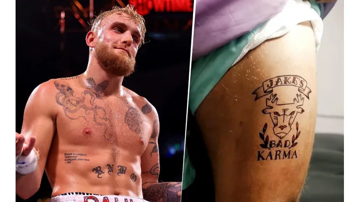 Un campeón mundial se tatuó para invitar a pelear a Jake Paul