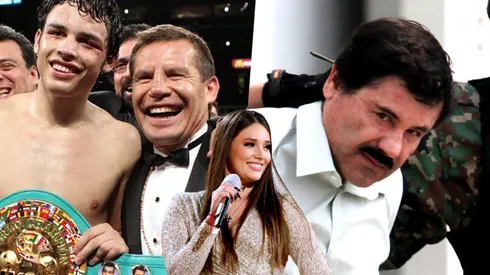 La cantante que vincula al Narcotraficante con la leyenda del boxeo.