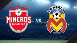 Mineros vs. Morelia por la Liga de Expansión.