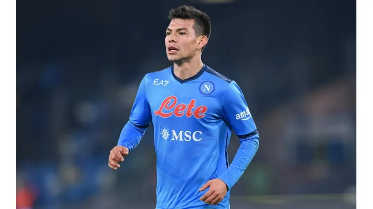 Lozano jugó ante el Spezia en diciembre