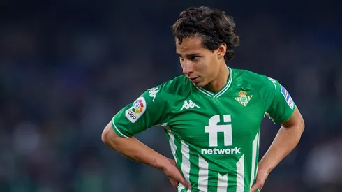 Diego Lainez en la derrota ante Celta de Vigo