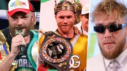 Canelo Álvarez, Jake Paul y Tyson Fury entre los mejores para boxeo.