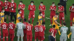 Bayern Múnich al momento que Tigres pasaba por su medalla de segundo lugar.