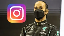 Lewis Hamilton sorprendió a todos en Instagram