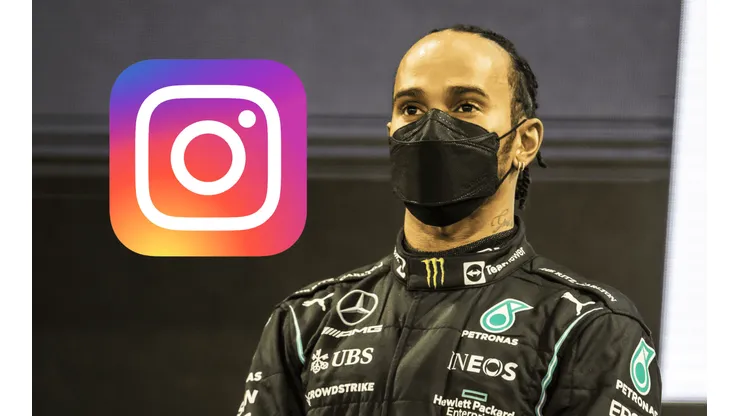 Lewis Hamilton sorprendió a todos en Instagram