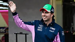 Pérez pasó un rato de esparcimiento jugando golf