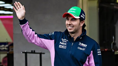 Pérez pasó un rato de esparcimiento jugando golf