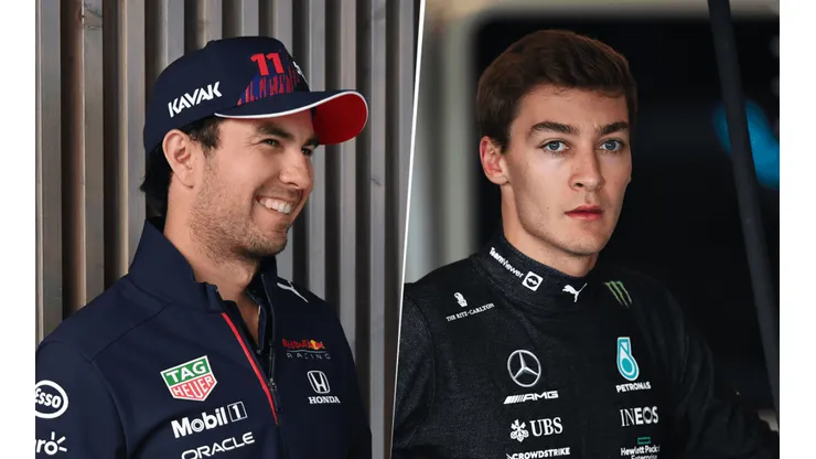 Checo Pérez y George Russell, los nuevos 'competidores'.