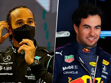 Cuando Hamilton presagió que Checo Pérez sería un problema