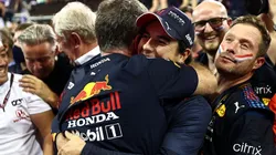 Horner le dio mérito a Checo por el título de Verstappen