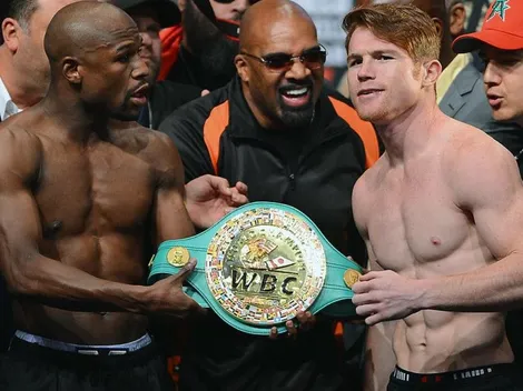 Un excampeón del mundo explicó por qué Floyd Mayweather le tiene celos a Canelo Álvarez