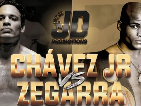 Julio César Chávez Jr vs David Zegarra: Fecha, hora y canal para ver en directo la pelea