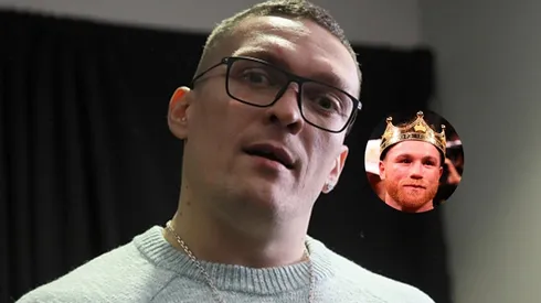 La condición de Oleksandr Usyk para enfrentar a Canelo Álvarez