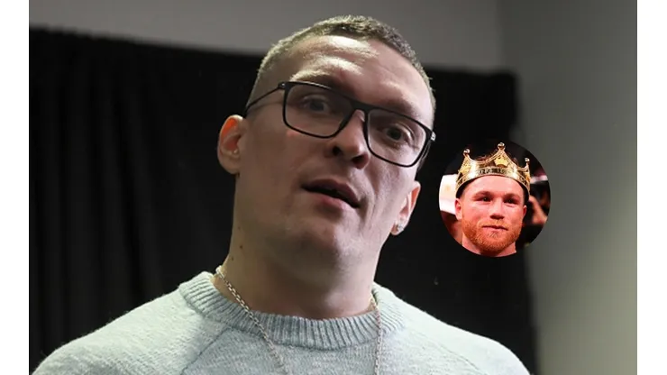 La condición de Oleksandr Usyk para enfrentar a Canelo Álvarez