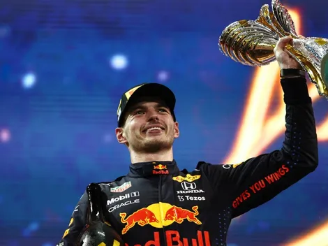 ¡No fue con Checo! El efusivo abrazo de Verstappen tras ser campeón