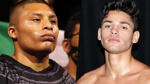 Ryan Garcia recibió un tiro de Isaac Cruz.