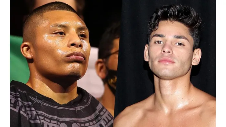 Ryan Garcia recibió un tiro de Isaac Cruz.