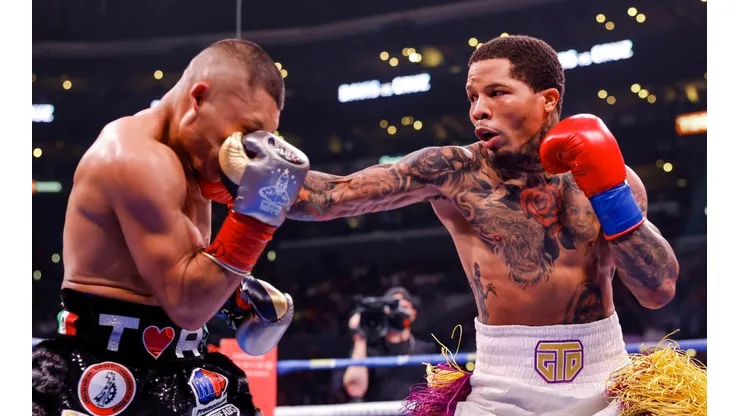 Isaac Cruz cayó ofreciéndole tremenda guerra a Gervonta Davis