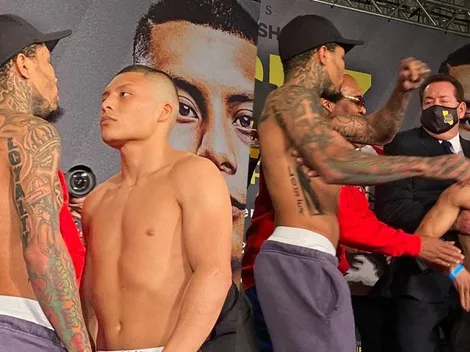¡Hay Tiro! Gervonta Davis e Isaac Cruz terminaron a los golpes tras superar el pesaje