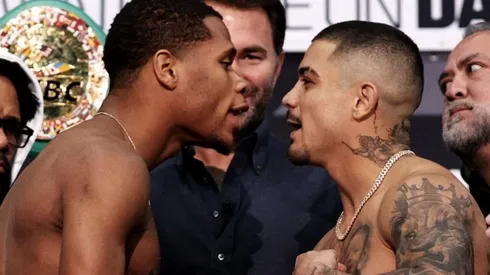 Todo listo para Haney vs. Díaz.