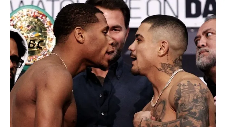 Todo listo para Haney vs. Díaz.