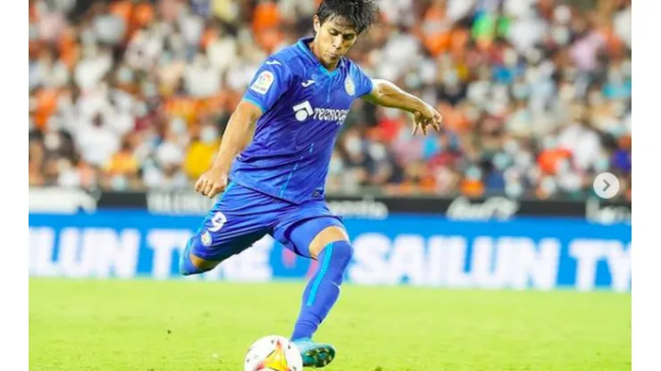 José Juan Macías ha acumulado 225 minutos en la temporada con el Getafe.