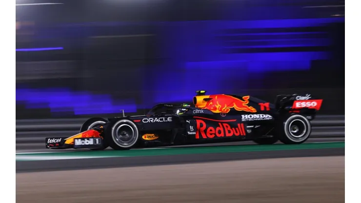 Sergio "Checo" Pérez durante el Gran Premio de Qatar.