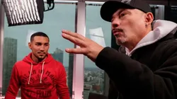 El padre de Teófimo López le echó la culpa a DAZN de la derrota ante Kambosos