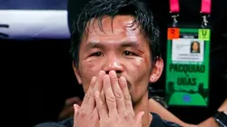 Manny Pacquiao dijo que no vuelve al boxeo.