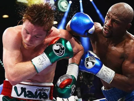 Eddy Reynoso confesó lo que le dijo Floyd Mayweather tras vencer a Canelo Álvarez