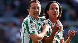 Lainez y Guardado sumaron minutos valiosos con el Betis
