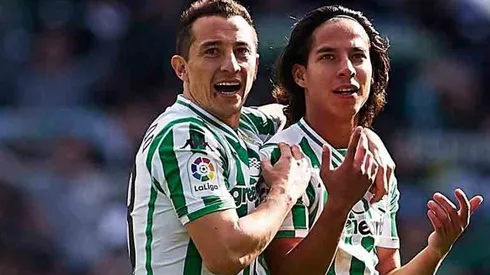 Lainez y Guardado sumaron minutos valiosos con el Betis
