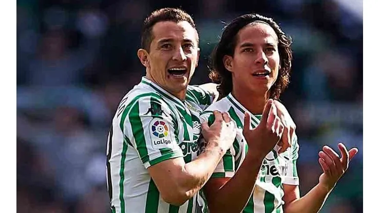 Lainez y Guardado sumaron minutos valiosos con el Betis