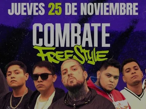 Combate Freestyle México: horario y streaming para ver HOY EN VIVO y ONLINE