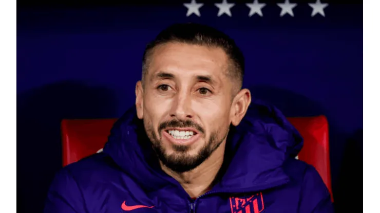 Héctor Herrera no jugó en la derrota del Atlético de Madrid ante el Milán.