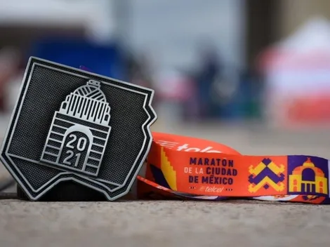 Así son las medallas y playeras del Maratón de la CDMX 2021