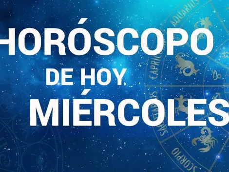 HORÓSCOPO HOY miércoles 24 de noviembre