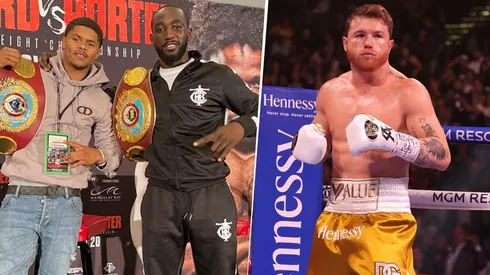 Shakur Stevenson cree a Terence Crawford capaz de vencer a Canelo Álvarez