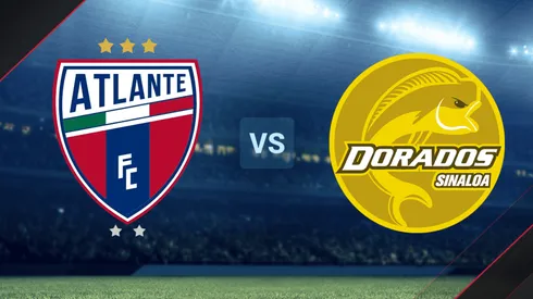 Atlante vs. Dorados de Sinaloa por la Liga de Expansión MX.