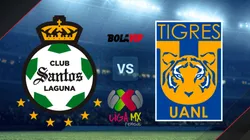 Santos Laguna vs. Tigres por la Liga MX Femenil.