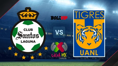 Santos Laguna vs. Tigres por la Liga MX Femenil.