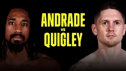 Todo listo para Andrade vs. Quigly