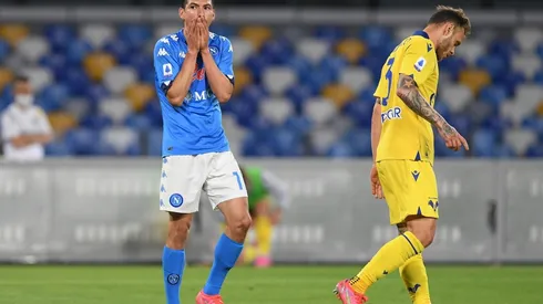 Las declaraciones del Chucky Lozano han causado molestia y extrañeza en el entorno del Napoli.