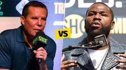 Mayweather y Chávez tuvieron un picante ida y vuelta.