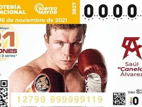 Resultados Sorteo Mayor: números que cayeron | Homenaje a Saúl Canelo | Martes 16 de noviembre Sorteo 3827 de la Lotería Nacional