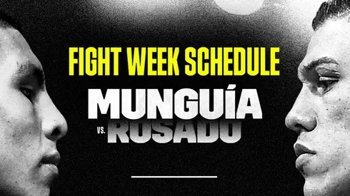 Jaime Munguia vs Gabe Rosado: Fecha, hora y canal para ver en directo la pelea por el título Intercontinental de peso mediano de la OMB