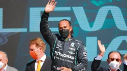 El piloto británico quedó en segundo sitio en México