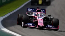 Sergio "Checo" Pérez durante la última edición del Gran Premio de Brasil. (Foto: Getty Images).
