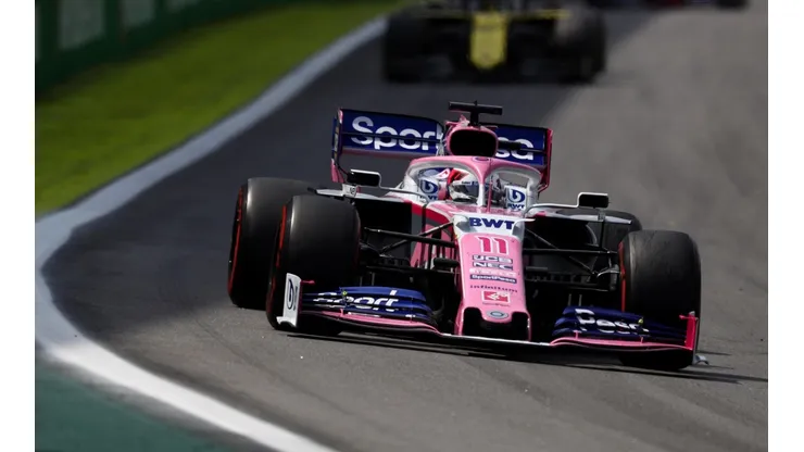Sergio "Checo" Pérez durante la última edición del Gran Premio de Brasil. (Foto: Getty Images).