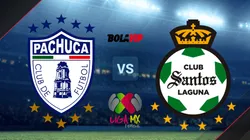 Tuzas de Pachuca vs. Santos Laguna por la Liga MX Femenil.